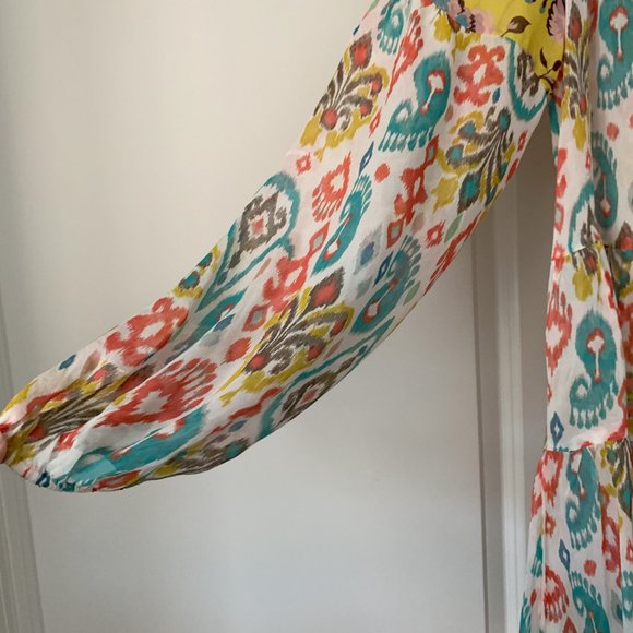 Maureen Babydoll Anthropologie Tunic Blouse, Size S - Picture 6 of 6